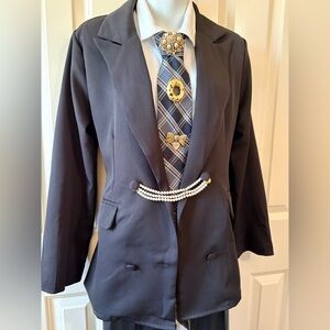 Black Ladies Blazer,  Accessories NOT Included, size XXL